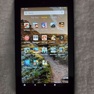 Fire 7 Kids tablet, 7" Display, ages 3-7, 16 GB, Blue Kid-Proof Case